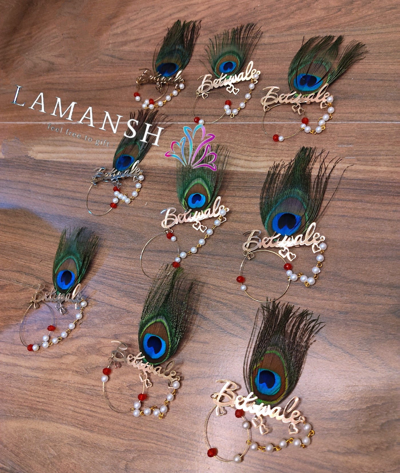 30 Rs per pc ON BUYING 🏷IN BULK Broaches LAMANSH® Betiwale Brooches with Morpankh for Barati in wedding / Brooches for Guests in Shaadi🎉