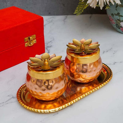 390 Rs per set🏷in bulk | Call 📞 at 8619550223 Sliver Bowl set LAMANSH® Golden Plated Floral Design 🌺 Bowl & Tray set for Wedding & Pooja Return Gifts 🎁