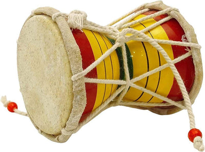 65 Rs each on buying 40+ pcs / WhatsApp at 8619550223 to order 🏷️ damru Wooden Handmade Damru for weddings and Pooja / Indian Musical Instruments Damaru Meditation Kirtan Shiv Damroo (5 inch size)