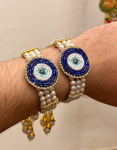 80 Rs pair on buying minimum 50 pairs | Whatsapp at 8619550223 evil eye bracelets LAMANSH Evil Eye 🧿 Elastic Bracelets for giveaways 🎁 to bridesmaids and guests