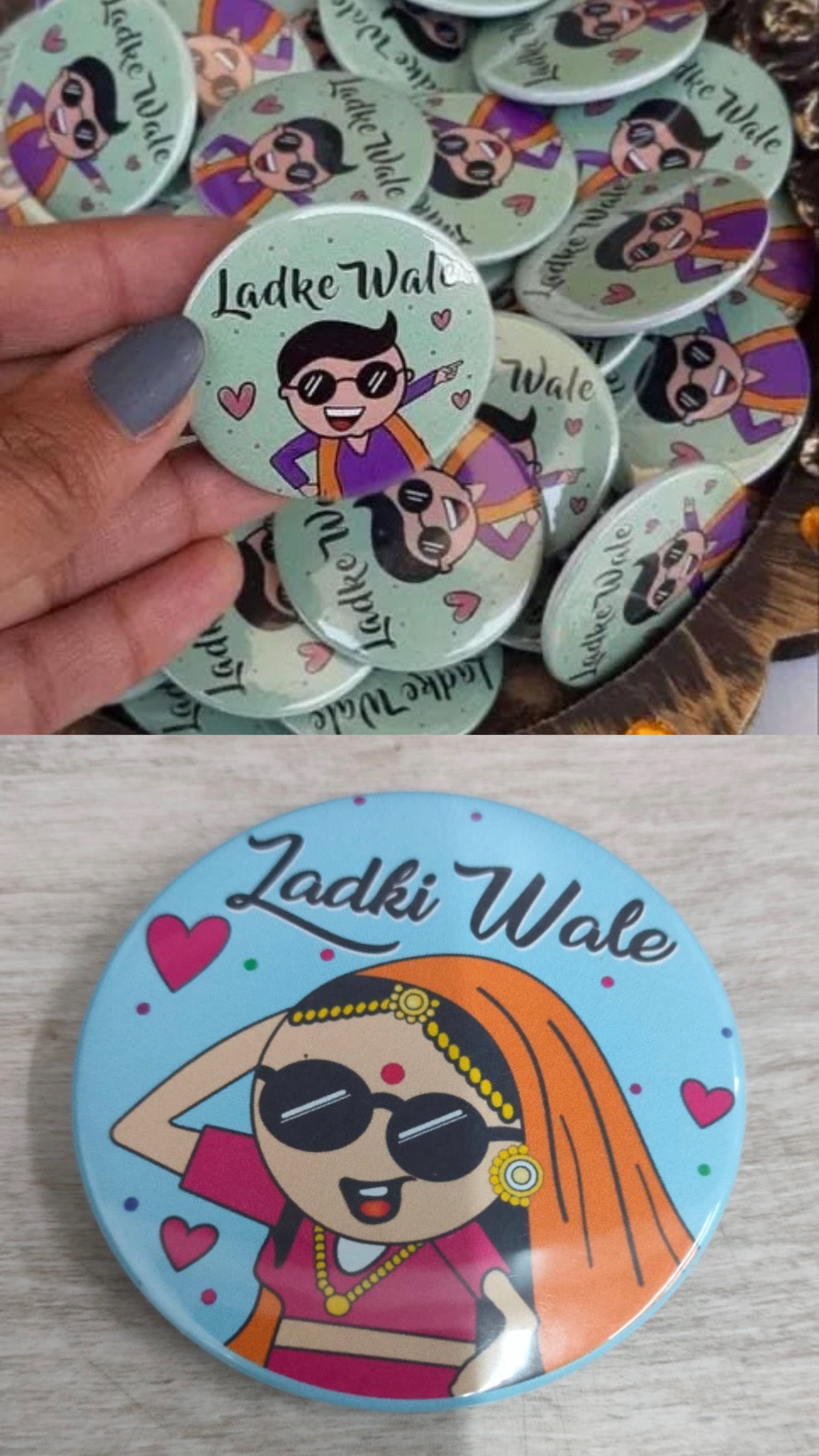 LAMANSH Set of 50 Trending 🔥 LADKEWALE 😎 or LADKIWALE