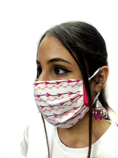 Lamansh™ Cotton Printed Anti-Pollution Mask ( Pack of 3 ) Free Delivery !!!! - Lamansh