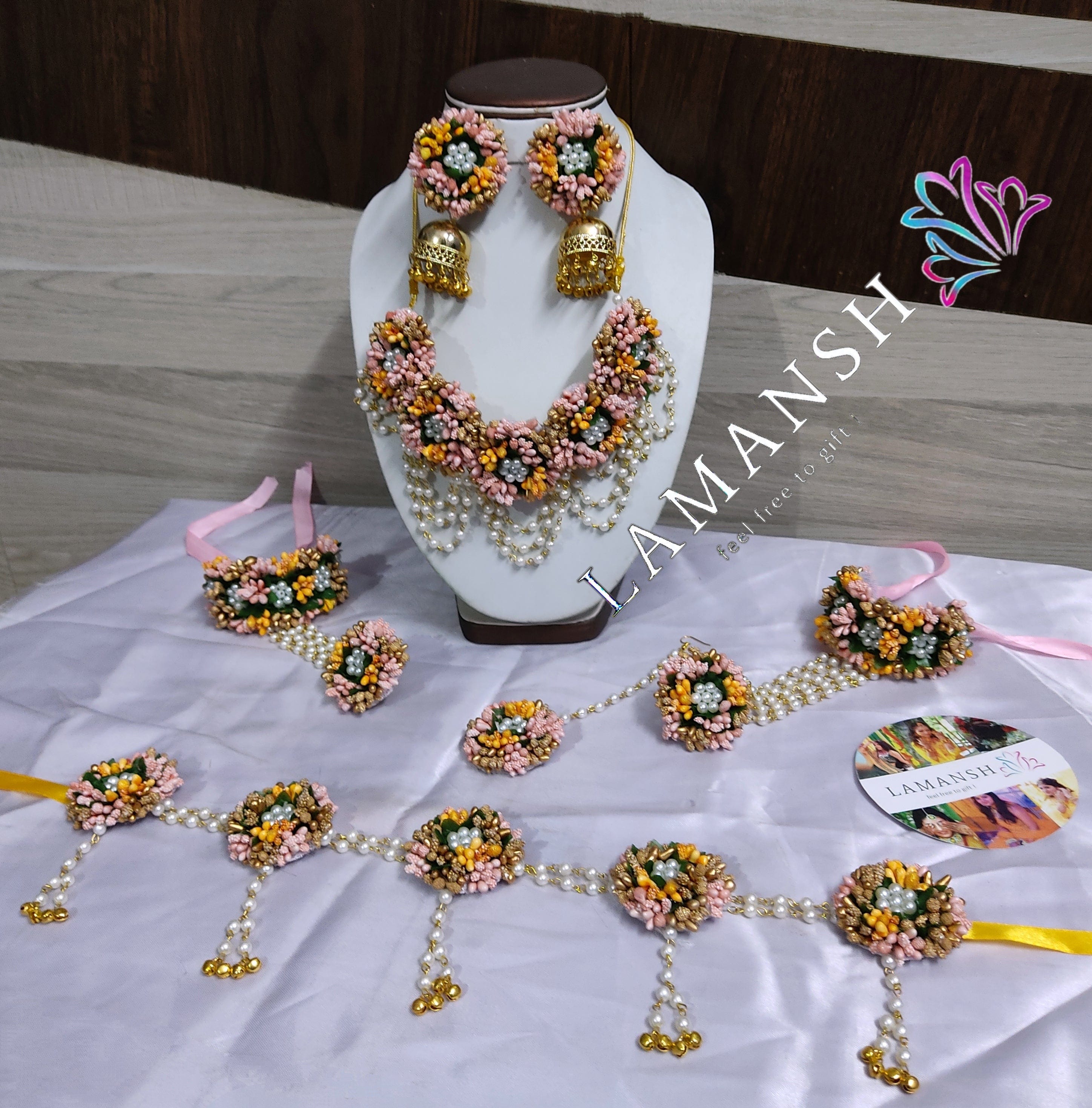Jewellery For Baby Dohale Jevan Artificial Flower Jewellery Dohale