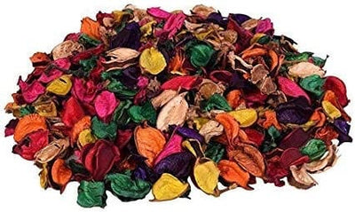 Lamansh LAMANSH® Multicolored Dried Flower Petals Leaves for Art & Craft / Gift Hamper 🎁 / Center table
