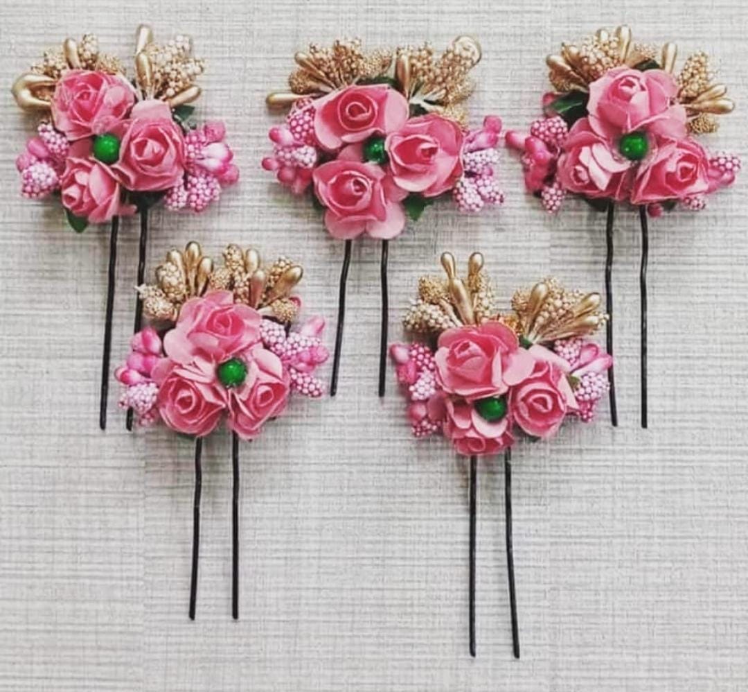 Lamansh™ (Set of 10 pcs) Gorgeous Looking Floral 🌺 Hair Accessory for