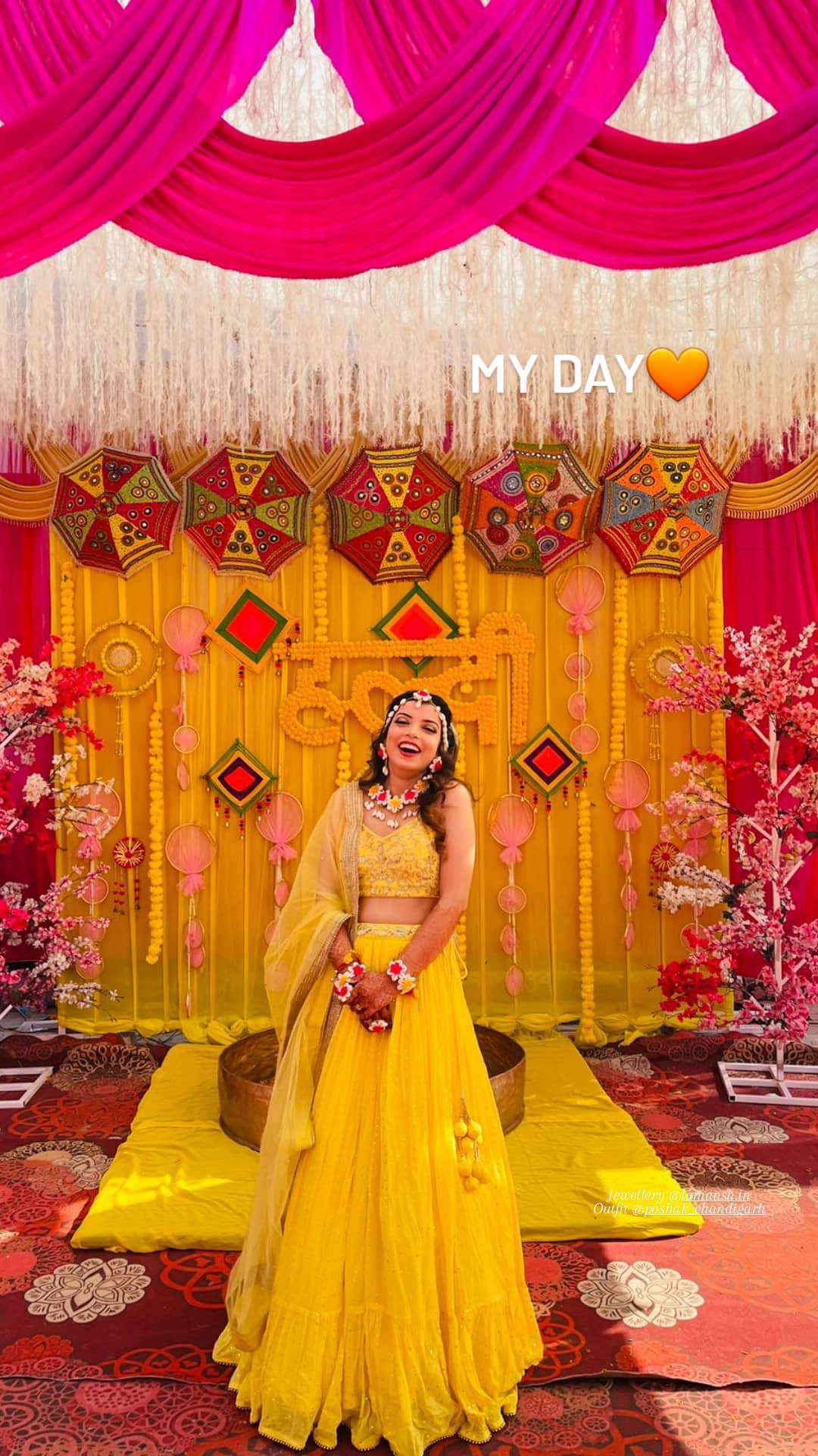 LAMANSH® Bridal Shells 🌺 Floral Jewellery set with Anklets for