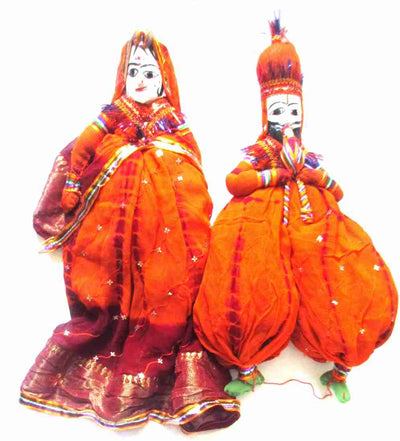 Rajasthan Puppets For Wall,Room,Wedding&Party Showpiece / Puppets For Decoration 
