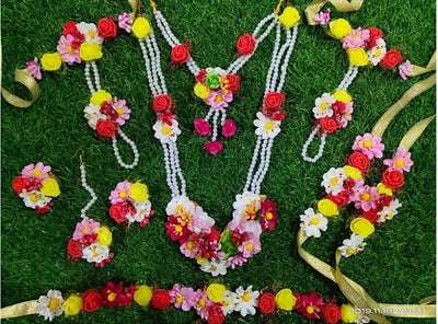 Paper Flower Jewellery set For Bride
