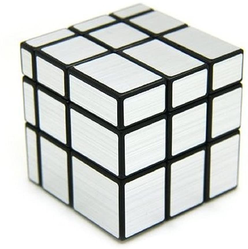 New Jaipur Handicraft Silver Mirror Rubik's Cube - Lamansh