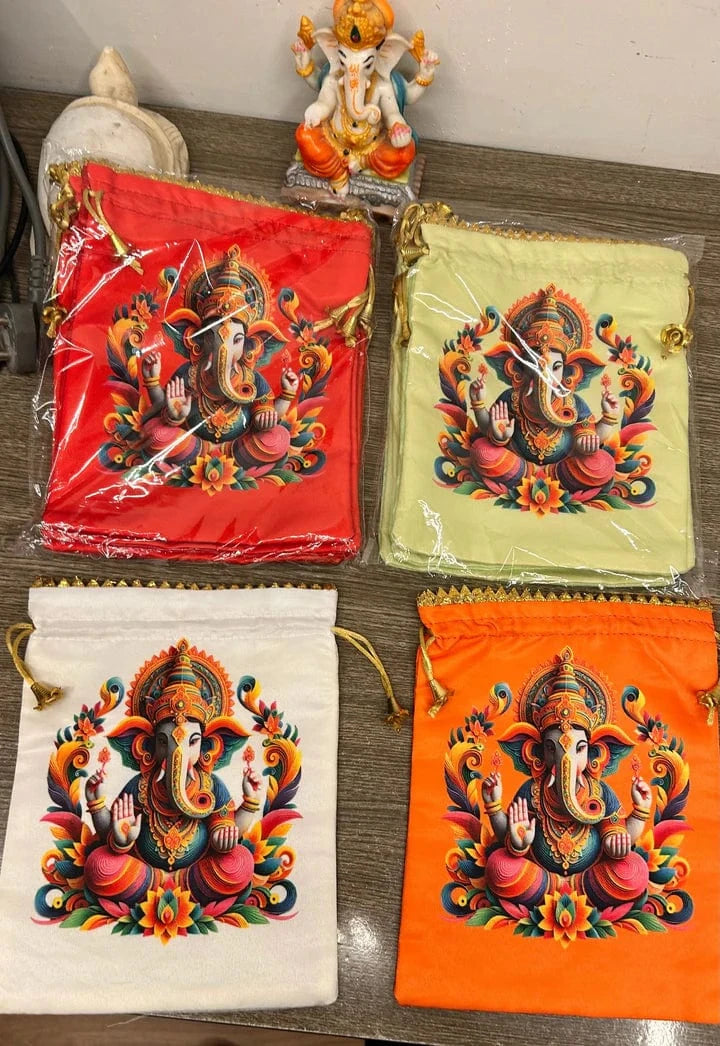 120 Rs each combo on buying 25+ combo's / WhatsApp at 8619550223 to order 🔥 diwali hampers 1 combo Gift 🎁 combo for Diwali, Ganesh Chaturthi, Navratri, Puja or weddings / combo of ganeshji potli and Ganeshji metal urli