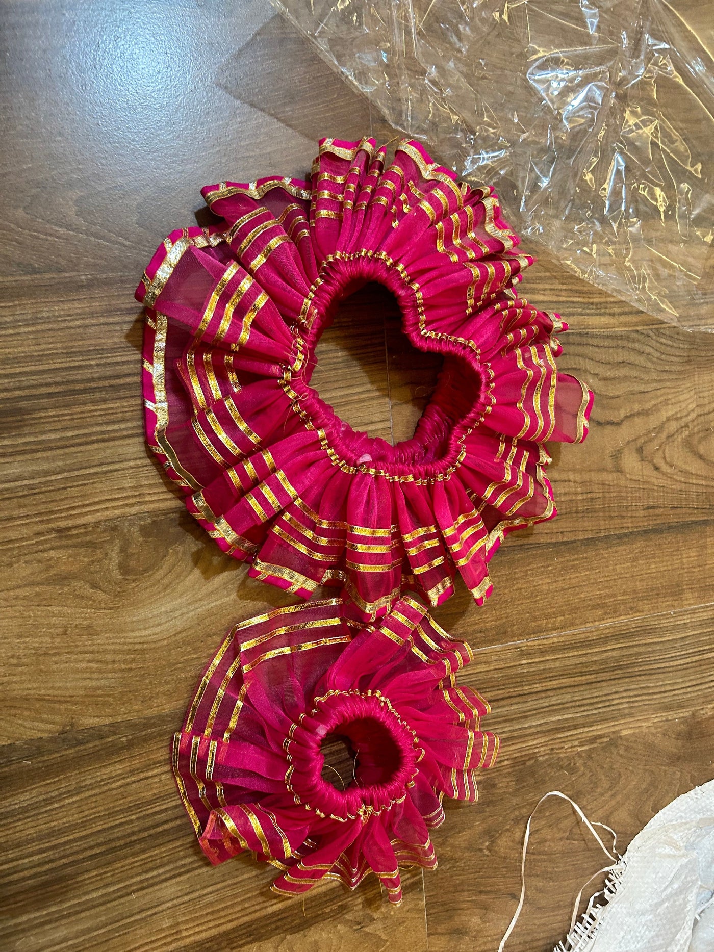 125 Rs combo on buying 25+ combo's / WhatsApp at 8619550223 to order 🔥 thali covers 1 combo Combo of Pooja Thali and Lota Cover frill for Gangaur Pooja, Karva Chauth,Shagun / Wedding favours for guests and bridesmaids