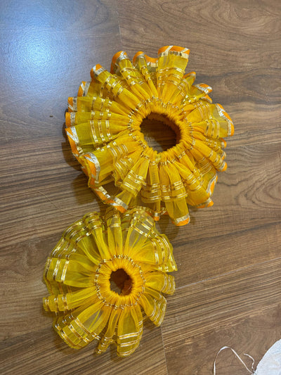 125 Rs combo on buying 25+ combo's / WhatsApp at 8619550223 to order 🔥 thali covers 1 combo Combo of Pooja Thali and Lota Cover frill for Gangaur Pooja, Karva Chauth,Shagun / Wedding favours for guests and bridesmaids