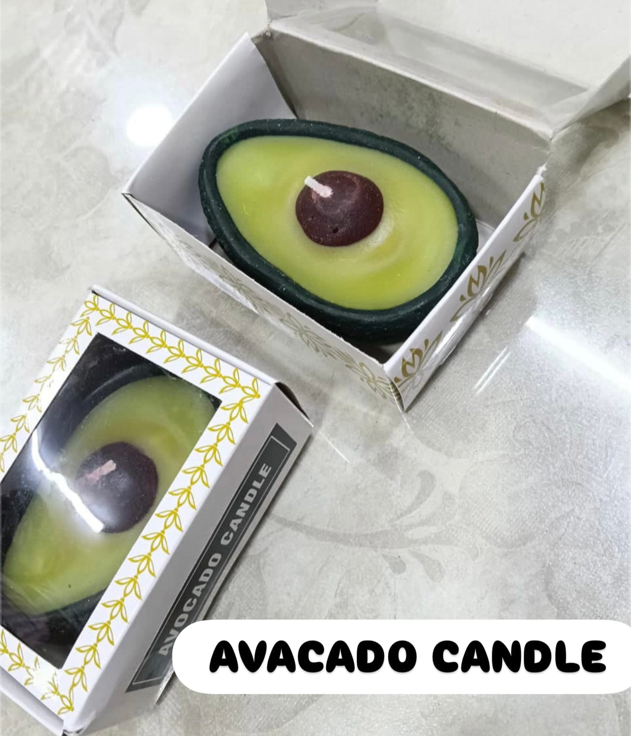 135 rs each on buying 50 pcs / WhatsApp at 8619550223 to order 🔥 Diwali gift combo Avacado Wax candle 🕯️for Diwali Festival Return gifts 🎁