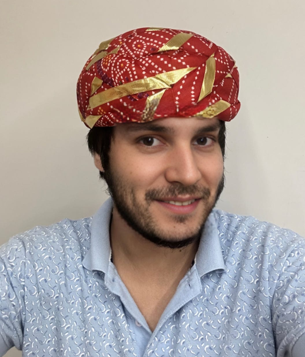 150 Rs each on buying 50+ pcs / WhatsApp at 8619550223 safa pagdi Navratri festival special safa pagdi turban / Bandhani print pagdi for guests welcome,dandiya events, corporate events