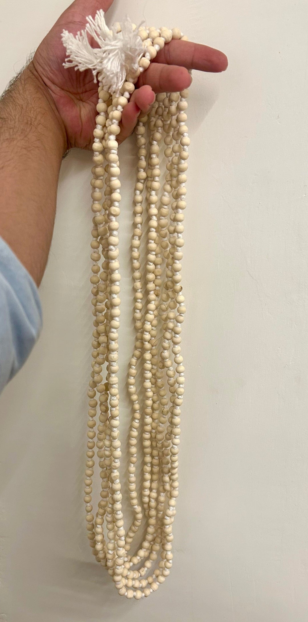 Artificial Tulsi welcome swagat mala for guests and barati's in