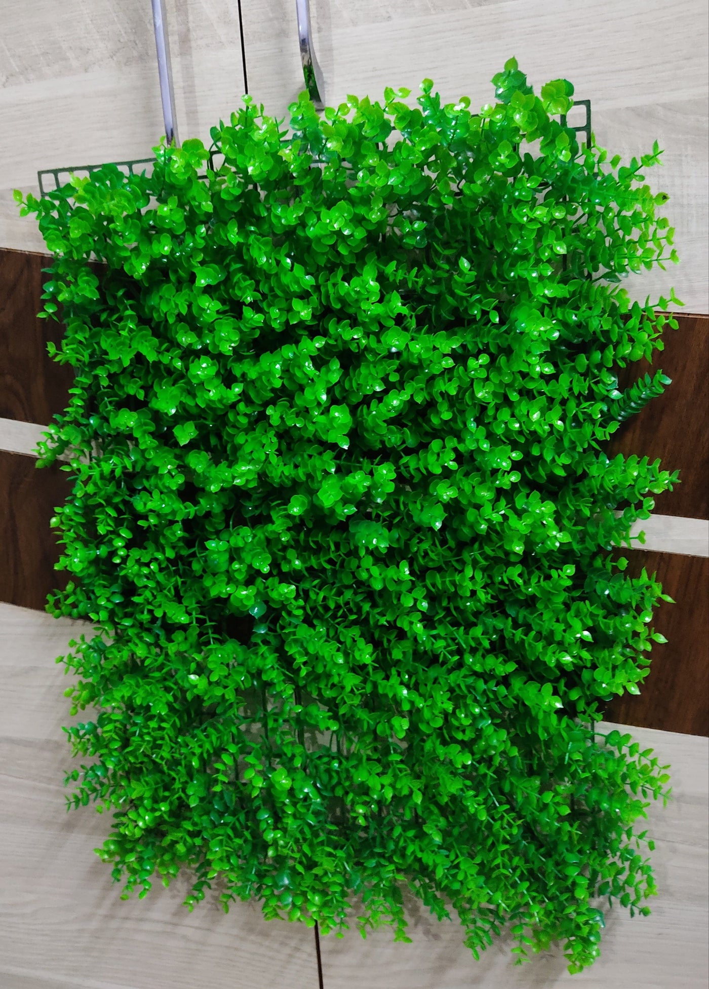 240 Rs for each Panel on buying 🏷IN BULK grass wall panels LAMANSH® ( 2×1.5 ft , size of each panel ) Artificial Eucalyptus Leaf Grass Wall Panels/Balconies & Outdoor Areas Wall Decoration / Indian Wedding & banquets decoration / backdrop ideas