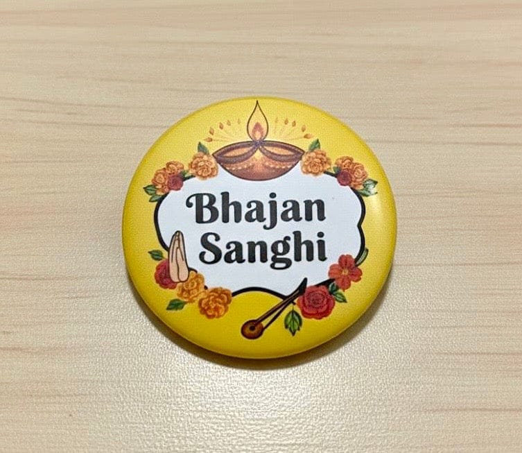 25 Rs each on buying 🏷150+ pcs | Call 📞 at 8619550223 wedding badges 50 Bhajan Sanghi badges Brooches for Guests / Badges for Pooja ceremony / kirtan / mangal path event