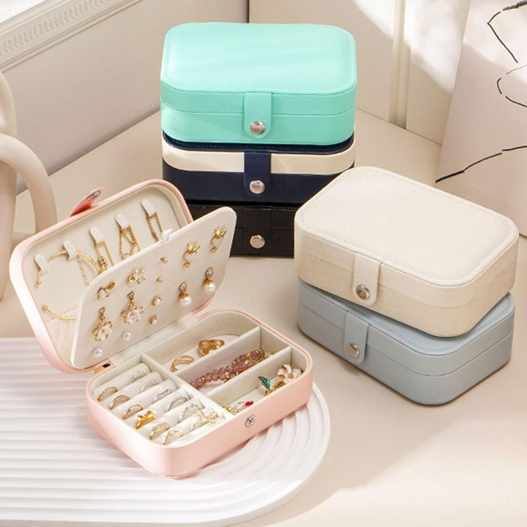 Travel Jewelry Case, Small Jewelry Box Portable Jewelry Travel