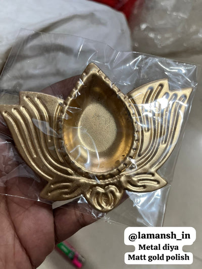 35 rs each on buying 50 pcs / WhatsApp at 8619550223 to order 🔥 candle holder Metal gold polish diya for Diwali navratri festival Decoration and return gifting