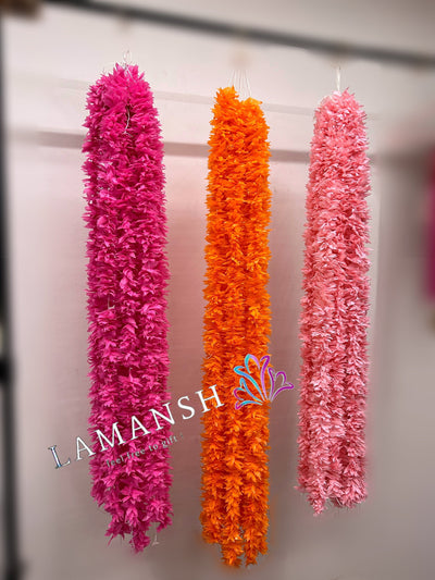 360 Rs each packet (12 hangings) on buying 🏷in bulk jasmine hangings LAMANSH® (3.5 feet) 12 Artificial Jasmine Flower Hangings for Diwali ✨ Ganpati Decoration / 3 New colors
