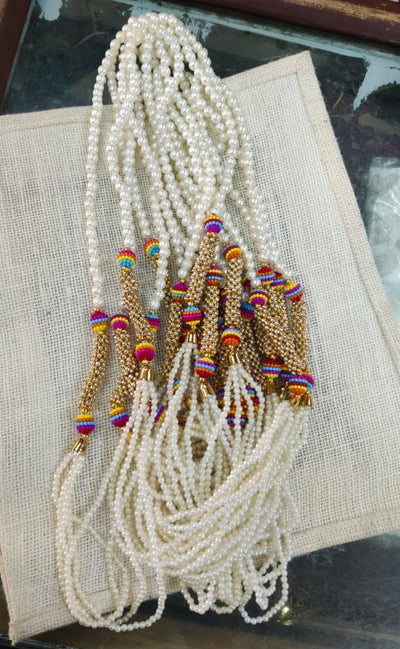 38 Rs each on buying 100+ pcs / WhatsApp at 8619550223 Barati Swagat mala LAMANSH multicolour welcome moti mala for ladkewale's in wedding | Barati Swagat mala for guests