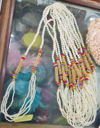 38 Rs each on buying 100+ pcs / WhatsApp at 8619550223 Barati Swagat mala LAMANSH multicolour welcome moti mala for ladkewale's in wedding | Barati Swagat mala for guests