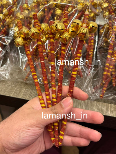 45 Rs each on buying 100+ pcs / WhatsApp at 8619550223 Ghungroo sticks 1 Roli Moli Ghungroo sticks for Phera ✨ Varmala, Jaimala, couple entry or guests welcome / Wedding rattles / wedding wands