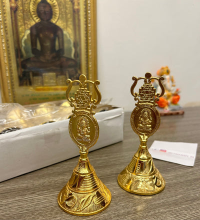 50 Rs each on buying 100+ pcs | Whatsapp at 8619550223 bells for couple welcome LAMANSH Antique Pooja Bells 🔔Ghanti for Temple Mandir or mangal path ceremony giveaways | Bells for welcome in weddings / Return gifts 🎁 for puja ceremony