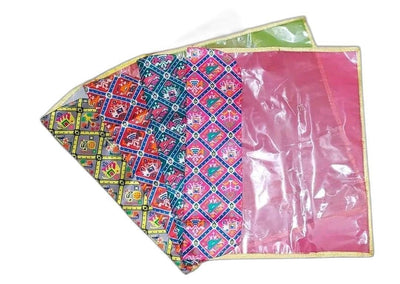 50 Rs each on buying 100 pieces | WhatsApp at 8619550223 saaree covers LAMANSH® Patola Print Single Packing Saree Cover Set / Saaree Packaging Bags for Giveaways / Wedding Favours for Bridesmaid