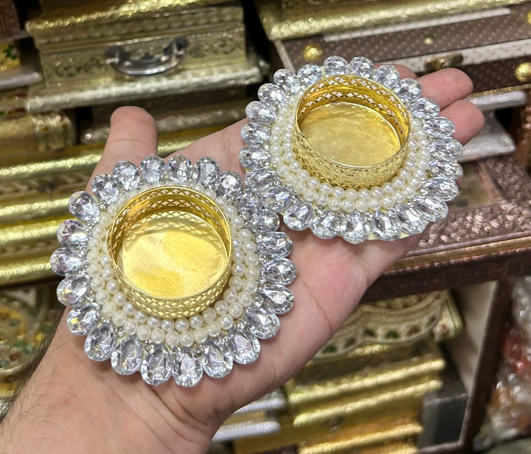 Candle Holder Candle With Diamond Ring Inside Bath Body Works