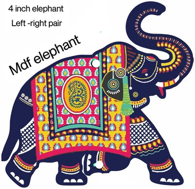 50 rs pair on buying 50 pairs / WhatsApp at 8619550223 to order shubh labh Mdf elephant Decorative Shubh Labh Hangings for Navratri & Diwali Decor | Hangings for door entrance in festivals / Favors return gifts 🎁 for guests in pooja ceremony