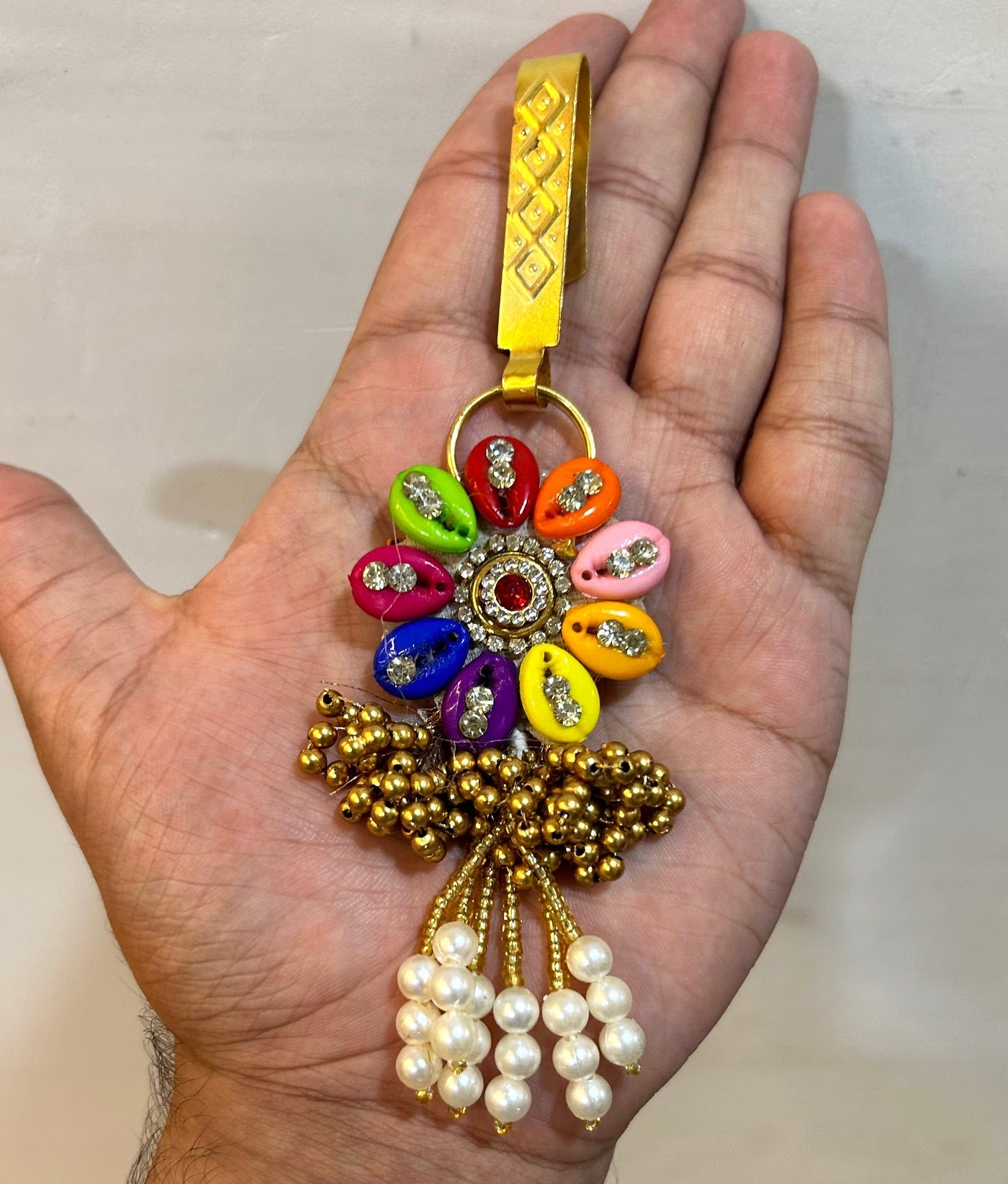 55 Rs each on buying 50+ pcs / WhatsApp at 8619550223 to order satka pins Satka's keychains for ladies | haldi mehendi sangeet favors for bridesmaids in weddings