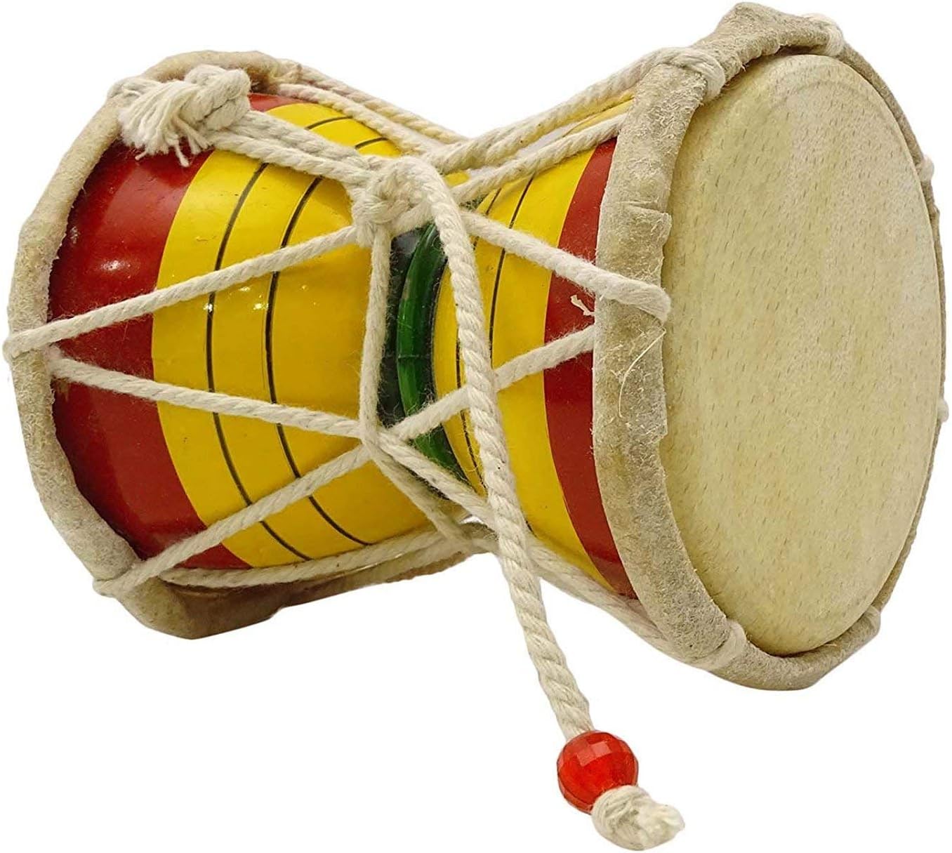 80 Rs each on buying 50+ pcs / WhatsApp at 8619550223 to order 🏷️ damru Wooden Handmade Damru for weddings and Pooja / Indian Musical Instruments Damaru Meditation Kirtan Shiv Damroo (6 inch size)