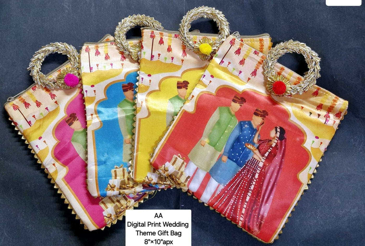 85 rs each on buying 50+ pcs / WhatsApp at 8619550223 to order 🔥 gift hand bag Bhaat ceremony Return gift hand bags