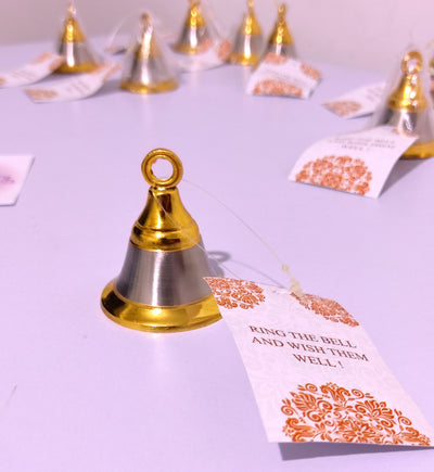 Jingle Bells 20PCS Small Bells Mini Bells DIY Bells Craft Bells Sleigh  Bells for Wedding Home Decorations(randomly)