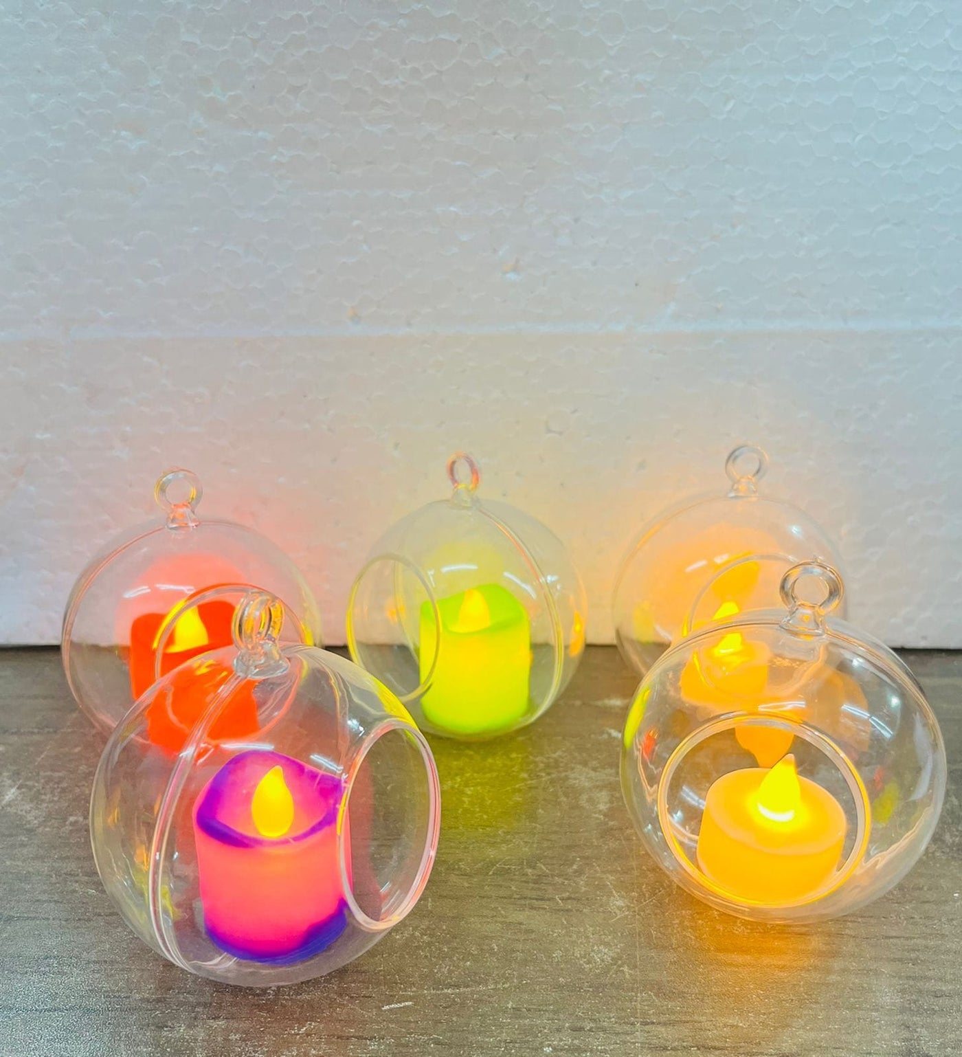 85 Rs each on Purchasing 100+ qty | Contact 8619550223 TeaLight Holder LAMANSH Acrylic Round Ball Shape Tealight Candle holder Planter Hanging / Fillable Ball Ornament for Micro Landscape, Home Decorations, Wedding, Gifts, Crafts
