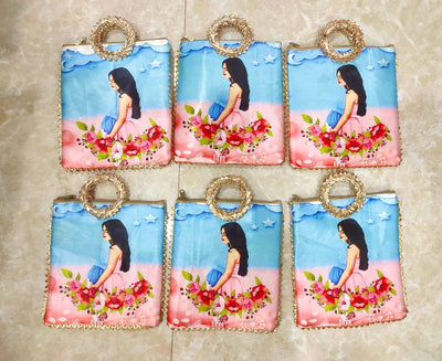 90 Rs each on buying 30+ pcs / WhatsApp at 8619550223 to order gift hand bag Gift Hand bags for baby shower👩‍🍼 event / Return gifts 🎁 bags for giveaways in godbharai function