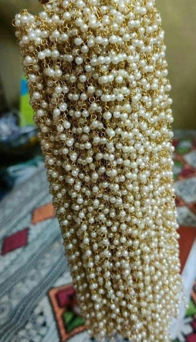 900 Rs per kg on buying 5+ kgs / WhatsApp at 8619550223 to order 🔥 Golden moti aati chain (Pack of 1 kg)