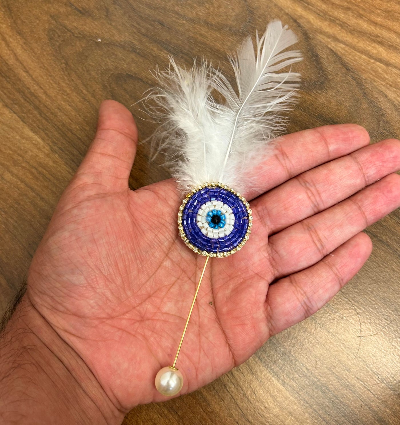 Evil eye 🧿 brooches pins for welcoming guests / Barati swagat items for weddings , pooja ceremony