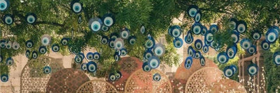 Lamansh evil eye decor Mdf Evil Eye 🧿 hangings for Event decoration | Decor products for event planners
