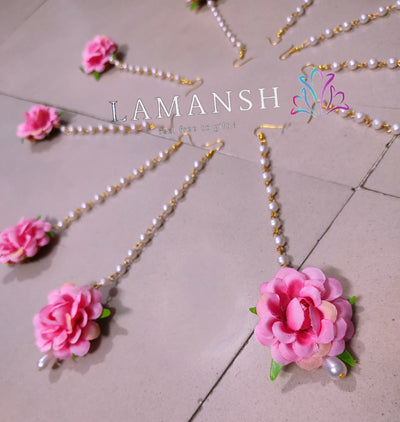 LAMANSH Floral 🌺 Giveaways LAMANSH® Floral Teeka's for Haldi & Mehendi Ceremony Favors / 2 colors options