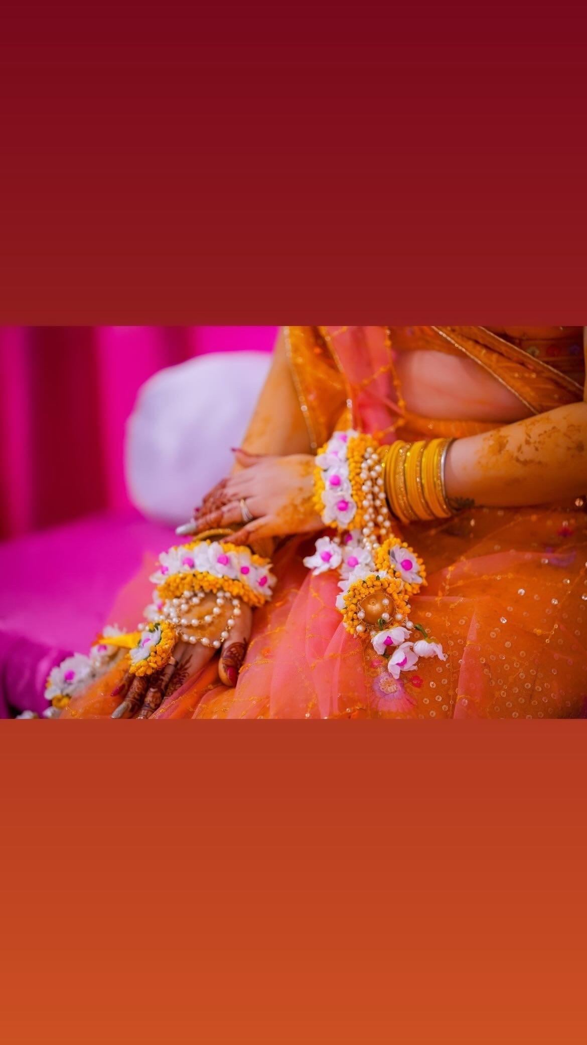 LAMANSH gorgeous floral set with kalire LAMANSH® Gorgeous Bridal Flower Jewellery Set 🌺 with Matching Kaleera set for haldi ceremony