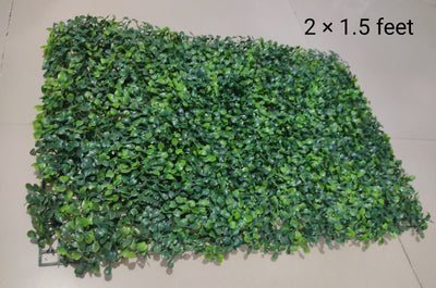 Lamansh grass wall panels Ganpati Backdrop of Artificial Grass Wall Panels 🌿 | 8*6 feet size | Pack of 16 panels