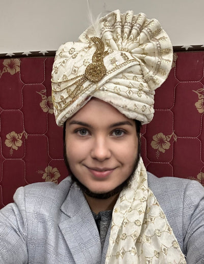 LAMANSH safa pagdi LAMANSH® Designer Readymade Pagdi's for Special Guests 🤵 / Barati Swagat welcome turbans for Indian weddings