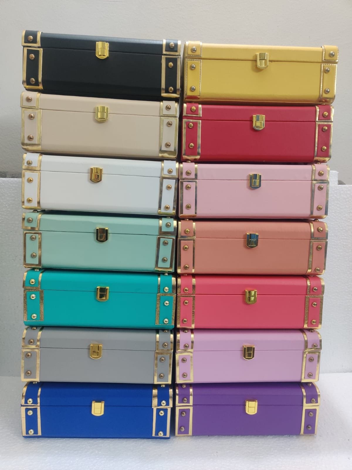 New Jaipur Handicraft Gift Trunks 💛 Lamansh® Luxurious Trunk Box / Beautiful Makeup Box For Jewellery Storage & Gifting 🎁