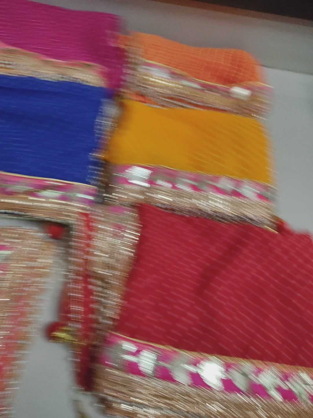 LAMANSH® Chiffone Lahariya dupatta indian scarf dupatta for favors 🎁 & giveaways / doriya chiffon fabric dupatta in assorted colors (2.25 metre)