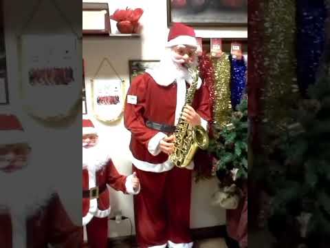 LAMANSH  XMAS 🎄🎅🔔❄ Christmas Santa 🎅 Claus Musical Figurine 6 Ft ( Tutorial video attached )