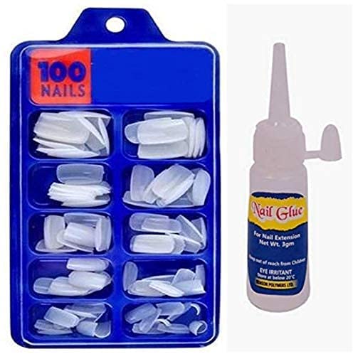 Nail Glue Brush On. MXBON glue, PVC glue for fake nails, 7g. x6pcs Free  shipping | eBay