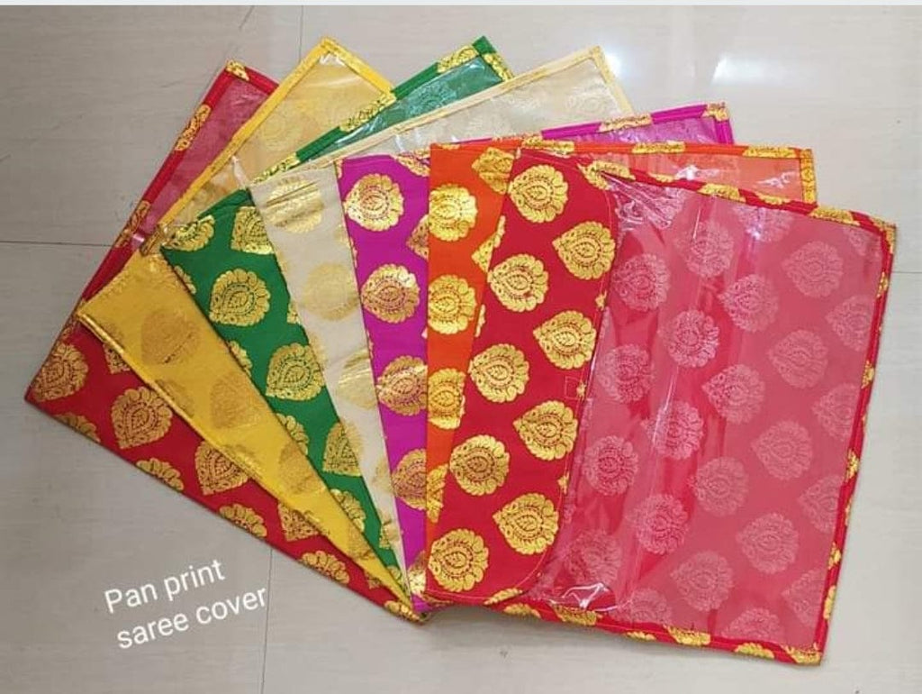 RAAHII 5 piece Single Saree/Suit Packing transparent saree bag Heavy border Saree  Cover/Dress/kurti/Organizer with zip for Wardrobe Storage or wedding  Gifting, Plastic : Amazon.in: Home & Kitchen