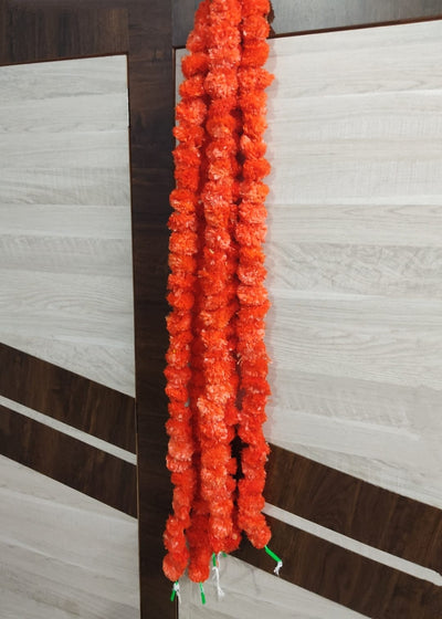 LAMANSH backdrop LAMANSH® Haldi Backdrop Decorative Hangings for Indian Wedding & Haldi Decoration ( Set of 20 Yellow & Red Garland hangings + Set of 20 Pom Pom Hangings with bells 🎉)